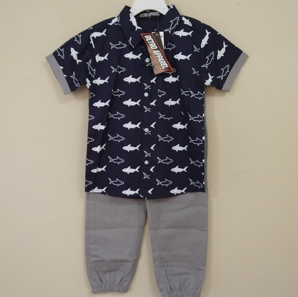 NWT Retro Apparel 2 Piece Set - Picture 1 of 7